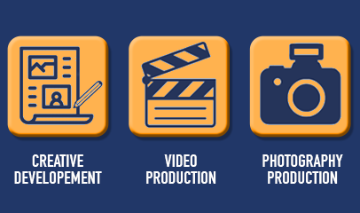 Creative Development, Video Production, Photography Production